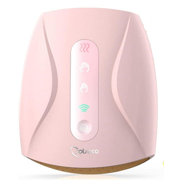 Cotsoco Wireless Rechargeable Hand Massager with Heat, 3 Levels Compression Pressure Point Therapy for Arthritis, Pain Relief, Finger Numbness, (Container Product Without Box) - Imported from UK
